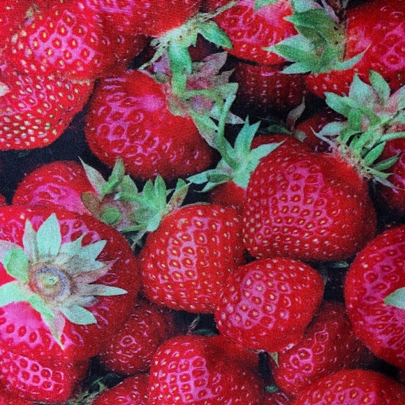 Strawberry graphic skater mini dress. Size S - Picture 3 of 3